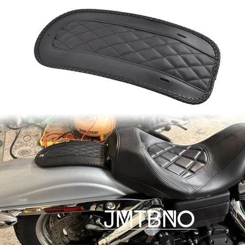 Motorcycle Rear Fender Bib Leather Solo Seat for Harley Softail FLSTC FLSTN FLST