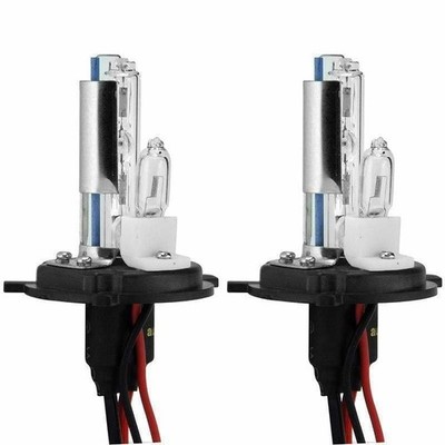 Troniz H4 HID Bulbs AC 35W Xenon Light Replacement for HID Kit 3K 6K 8K 10K, 2PC