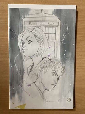 DOCTOR WHO COMIC # 2 (2021) TITAN COMICS (NM Condition) Cover D Sketch Variant