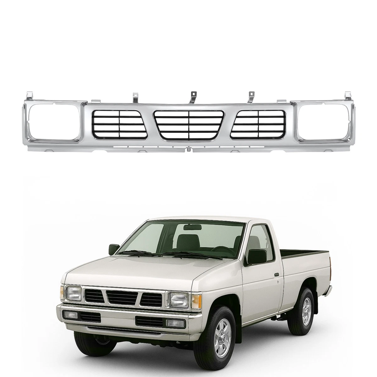d21 hardbody フロントグリル 純正 折れあり ダットラ テラノ D21