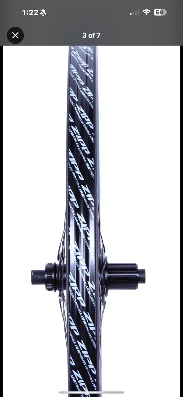 Zipp 303 Firecrest Rear Wheel 700c Disc 12x142 Shimano HG – New Open Box