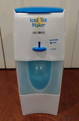 Mr Coffee Fresh Iced Tea Maker TM75 Blue (No Pitcher) 3 Quart CLEAN!