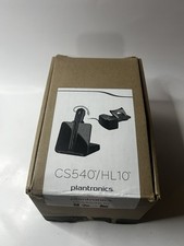 Plantronics CS540 / HL10 Wireless Telephone Headset System Open Box Never Used