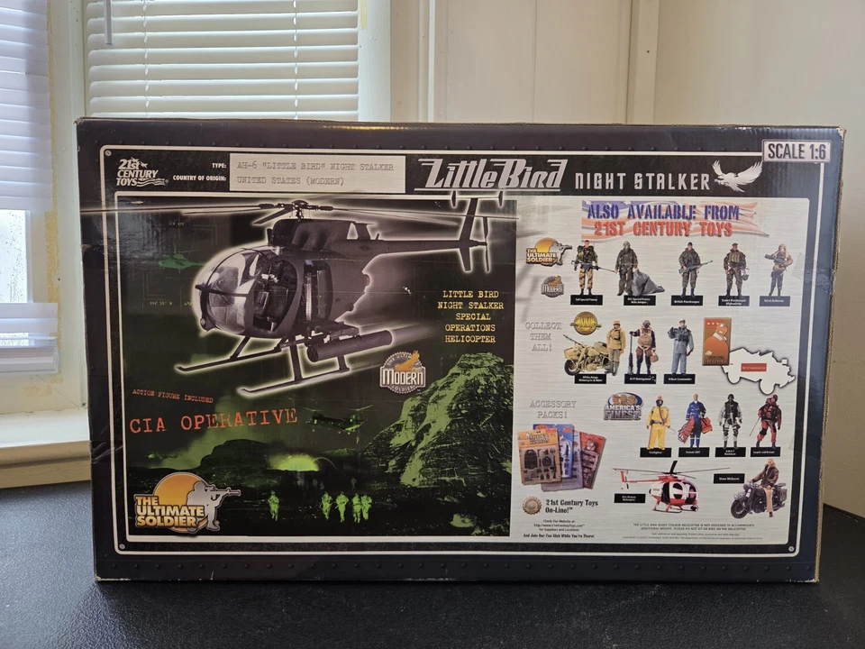 AH-6 Ночной Сталкер Маленькая Птица ИДЕАЛЬНЫЙ СОЛДАТ Масштаб 1:6 Как новый в коробке Новый - Изображение 4 из 4