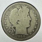 1900-O 50C Barber Half Dollar, Contains 0.3617oz of SILVER (88235)