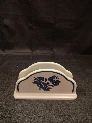 Vintage Pfaltzgraff Yorktown Napkin Holder Stoneware  