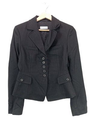 STRENESSE BLUE Woll-Blazer Damen Blazer Gr. DE 34 schwarz Casual-Look