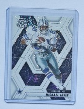 2025 Panini Mosaic Michael Irvin White Sparkle Prizm Dallas Cowboys SSP