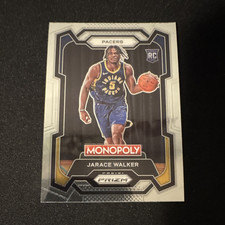 Panini 2023-24 Prizm Monopoly Jarace Walker #36 Rookie Indiana Pacers Card. rookie card picture