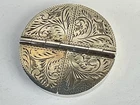 Excellent Vintage Silver 4-Compartment Pill Box, Probably 1980/90’s