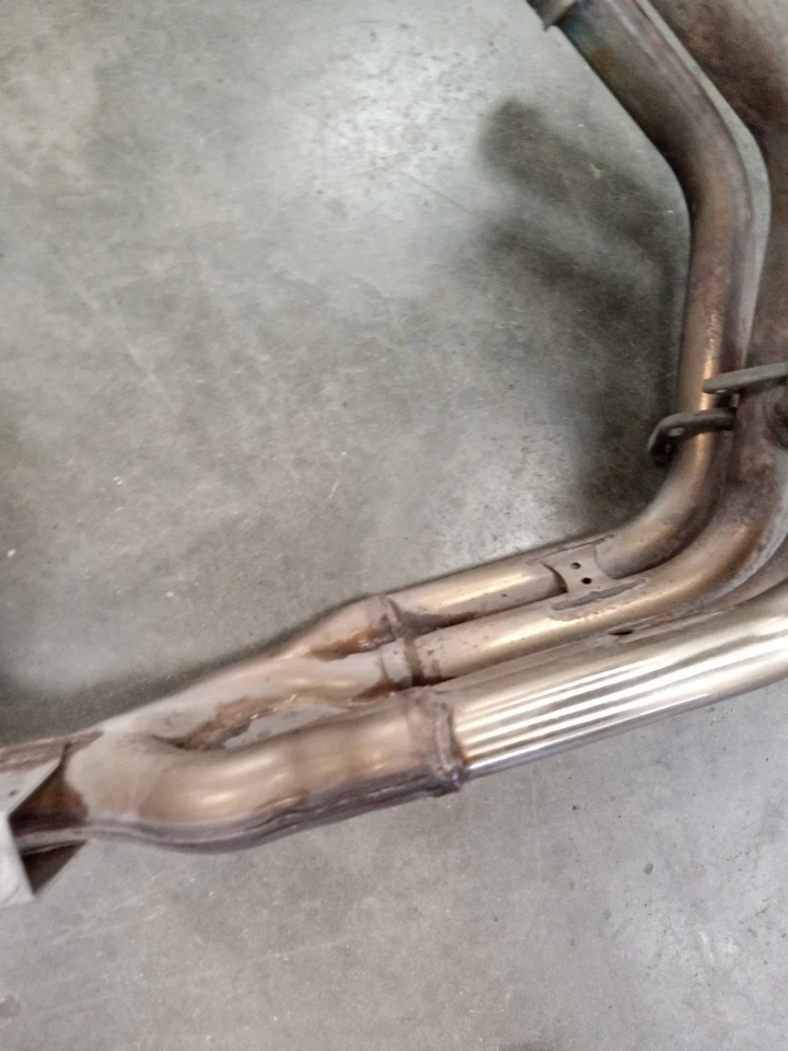 2005 05 2004-2010 Yamaha FZ6 Fazer 600 sistema de cabeçalho silenciador de escape completo  - Imagem 2 de 4