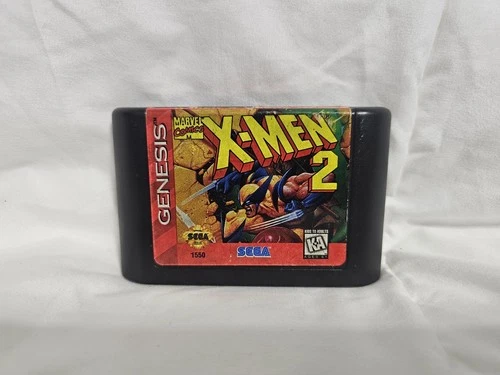 New ListingX-Men 2 The Clone Wars Mega Hit Series Sega Genesis Tested/Works Cartridge ONLY