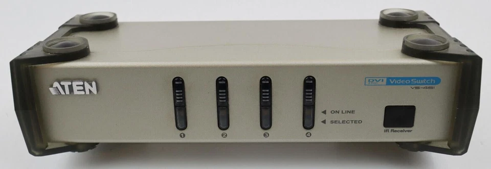 ATEN VS-461 4-Port DVI/Audio Port Switch- ohne Kabel nur mit Netzteil - Bild 4 von 4
