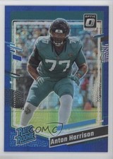2023 Panini Donruss Optic Rated Rookie Blue Hyper Prizm Anton Harrison #250 fm0