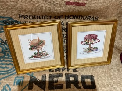 Framed pictures Art Marketing Ltd 'Green Hat'  red hat   hat display