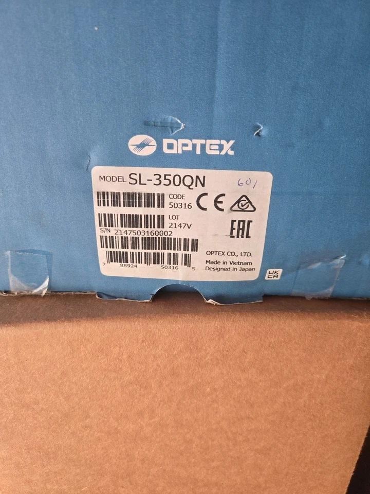 Optex SL-350QN Smart Line Quad Photoelectric Detector Long Range New Open Box - Image 2 of 3