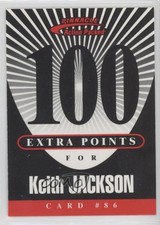 1997 Pinnacle Action Packed Extra Points Sweepstakes Cards Keith Jackson #86 g4f