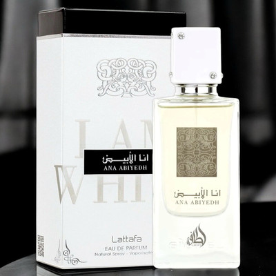 Ana Abiyedh I Am White Perfume (orginal) By Lattafa EDP Spray 60ml For Unisex