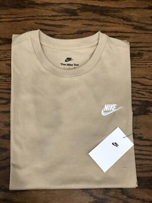 beige t shirt nike