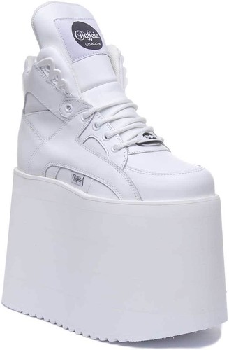 Women 15cm Heel Leather Platforms Shoes 