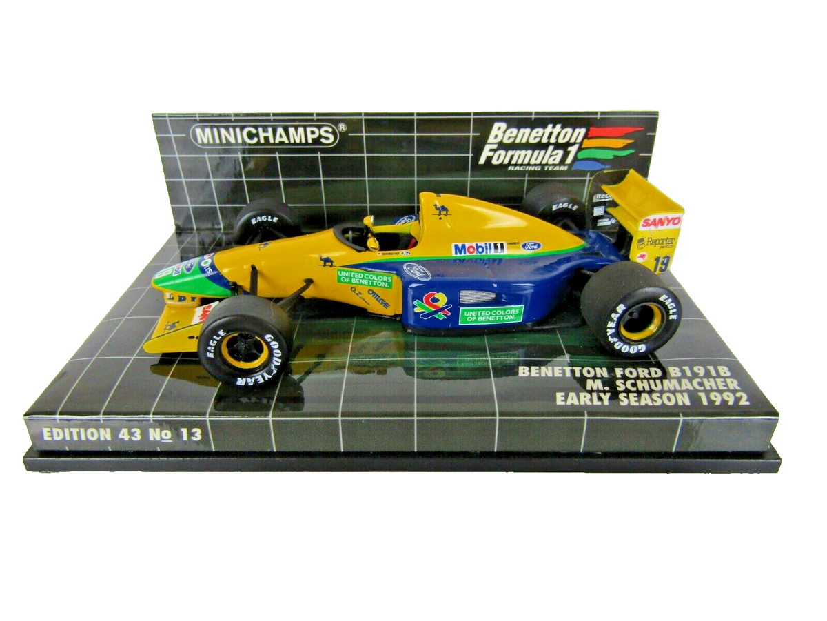 カスタム/改修品】ミニチャンプス 1/43 ベネトンB195(タバコ仕様変更