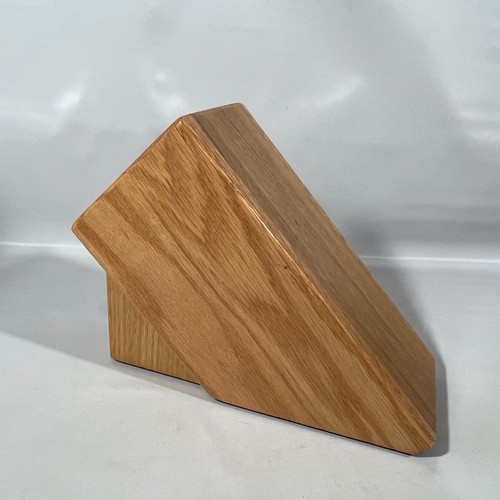 Cutco 6 Knife Block with 6 Slots/1 Hole Wood Kitchen Storage Made in USA - Picture 5 of 8