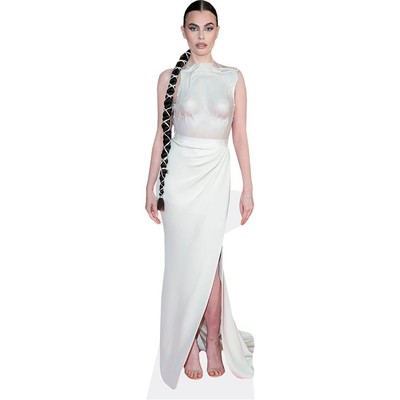 Charlotte Howard (White Dress) Mini Size Cutout