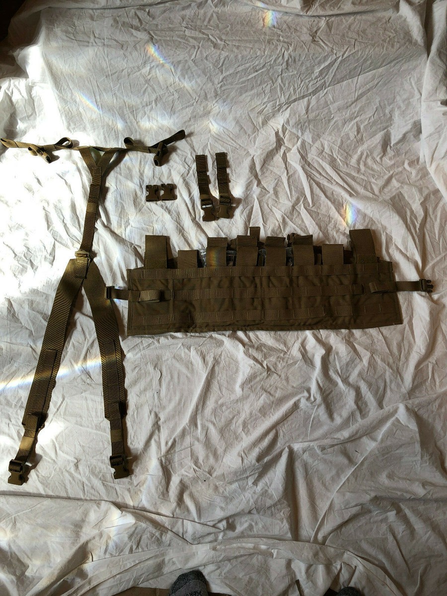 USMC MOLL2ベージュ チェストリグ 中古 個人装備