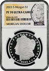 2023-S  MORGAN  US Mint Silver Dollar,   PF70 by NGC,   an EXCEPTIONAL coin!!!!