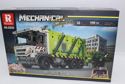 Reobrix 22022 Müllwagen Technic Klemmbausteine 1468pcs LKW Müllauto NEU OVP
