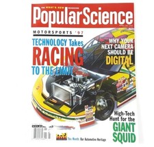 Vintage March 1997 POPULAR SCIENCE Motor Sports Giant Squid Digital Cameras