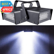 2 Packs 32 Led Strobes Lights Strobe Light for Halloween Mini Strobe Light Hallo