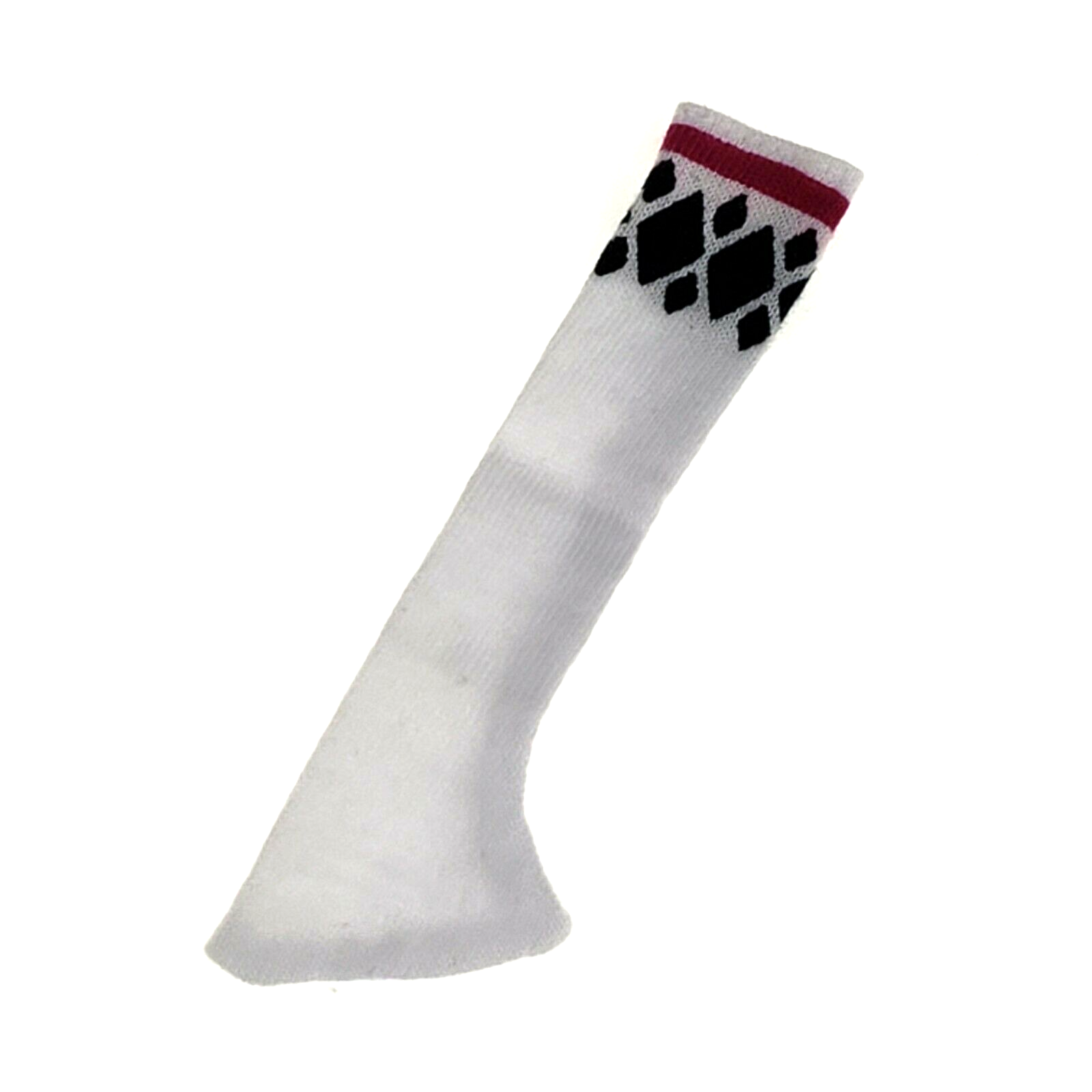 SAOLA Monster High Deuce Gorgon Uniforme da Urlo Solo Calzino Sportivo Bianco Singolo