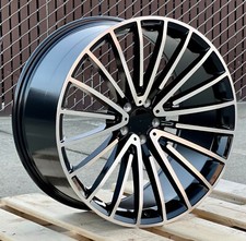 Mb15 20x8.5 5x112 Et35 Cb66.6 Black Machined One Wheel