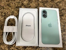 Apple iPhone 16 Empty Box New w/ Optional USB-C Cable & Documentation All Colors