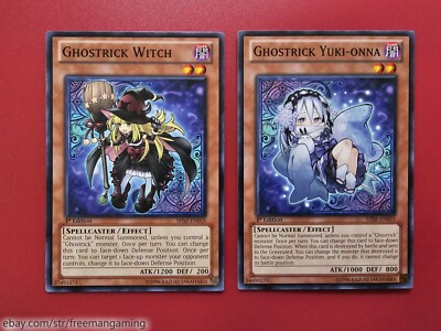 Yugioh Ghostrick Deck 45 Cards Alucard Jiangshi Complete Budget Tournament  Ready | eBay