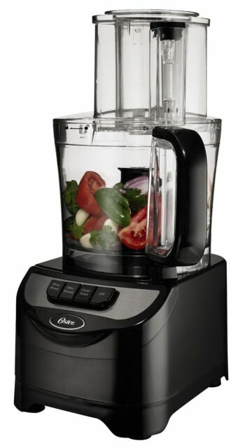 Oster FPSTFP1355 10-Cup Food Processor - Black Free BPA New