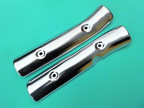 SUPERDREAM CB250N CB400N NA NB NC - NEW EXHAUST / SILENCER HEAT SHIELDS SET - Picture 2 of 3