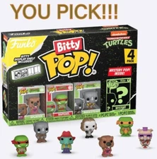 Funko Bitty POP! Teenage Mutant Ninja Turtles TMNT - YOU PICK!!! + Combined Ship