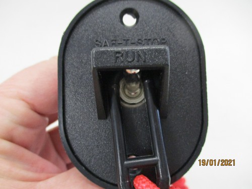 MASTERCRAFT CUT OFF SWITCH SAF-T-STOP WITH LANYARD 0619R MARINE BOAT - Bild 4 von 12