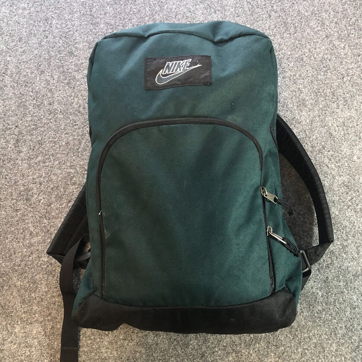 Vintage Nike Backpack Forrest Green Hiking Outdoors School Vintage Nike Backpack Forrest Green Hiking Outdoors School