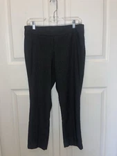 Counterparts Pin Stripe Pull Up Womens Trousers - Size 10P