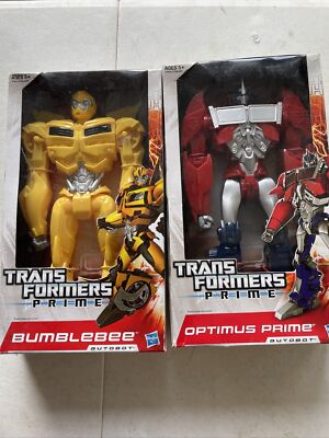 Hasbro Transformers Prime, Optimus Prime & Bumblebee 11  Figure Set 2 Pack