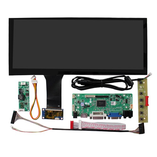 HD DVI VGA I LCD Controller Platine 12,3 Zoll 1920x720 IPS kapazitives Touch LCD - Bild 5 von 5