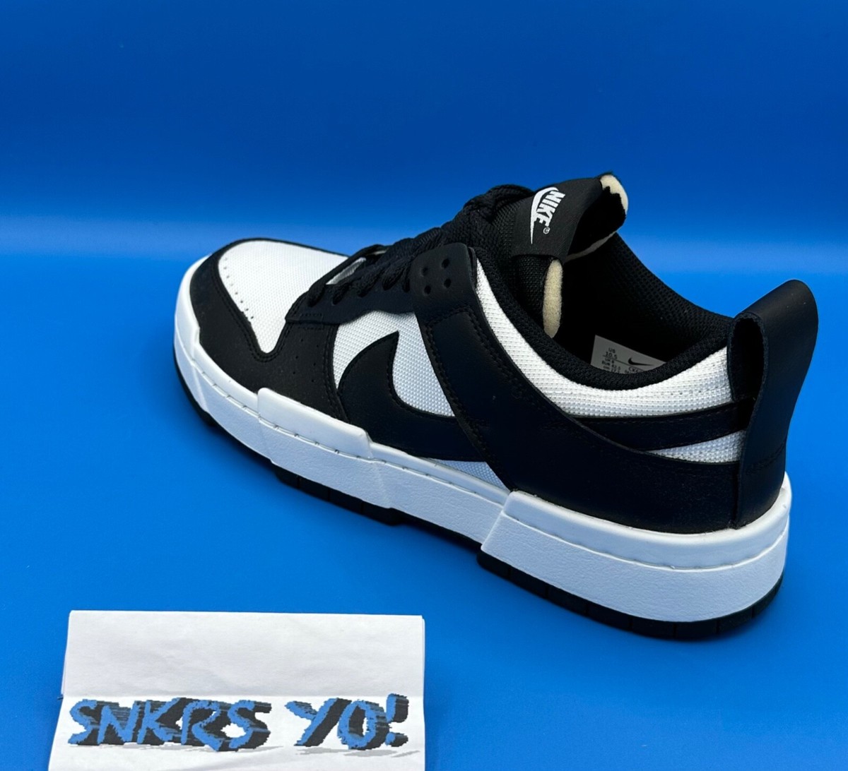 Nike Dunk Low Disrupt Black White (CK6654-102) Women's Size Nike Dunk Low Disrupt Black White (CK6654-102) Women's Size