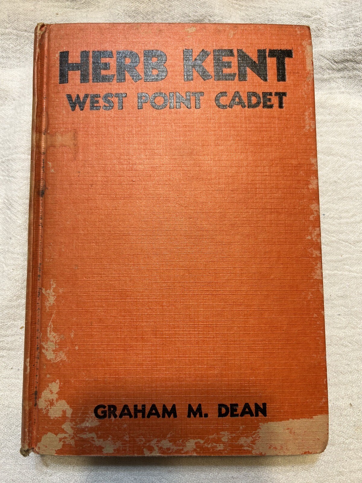 Herb Kent West Point Cadet Graham M. Dean Vintage 1936 Copyright
