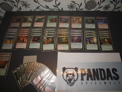 MtG Magic the Gathering R/G Treasure Deck Deck