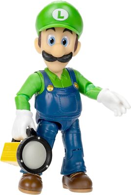 - 5 Inch Action Figures Series 1   Luigi Figure with Flashlight Accessory