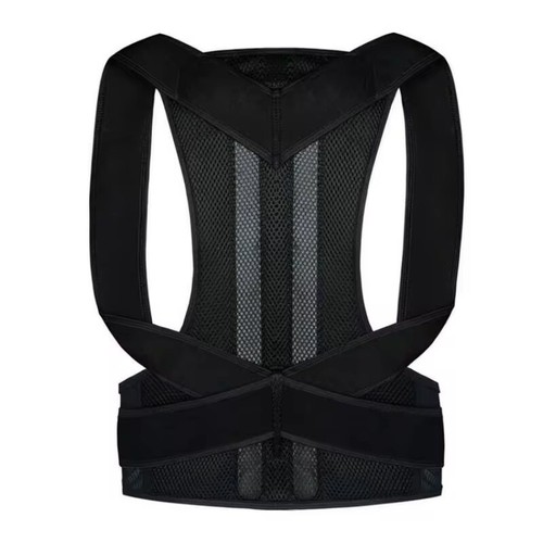 Adjustable Posture Corrector Back Brace Men Women Lumbar Shoulder Support Belt - Picture 5 of 11