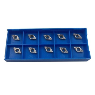 10pcs DCGT070208-AK N01 DCGT21.52 Aluminium Cutting Carbide Lathe Insert DCGT07